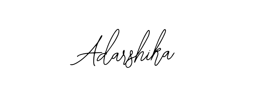 Use a signature maker to create a handwritten signature online. With this signature software, you can design (Bearetta-2O07w) your own signature for name Adarshika. Adarshika signature style 12 images and pictures png