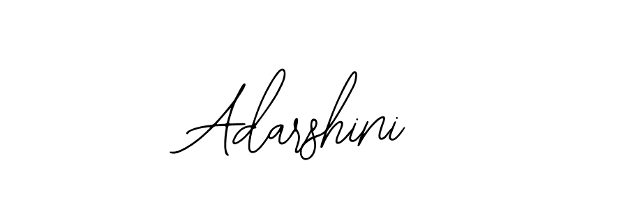 Use a signature maker to create a handwritten signature online. With this signature software, you can design (Bearetta-2O07w) your own signature for name Adarshini. Adarshini signature style 12 images and pictures png