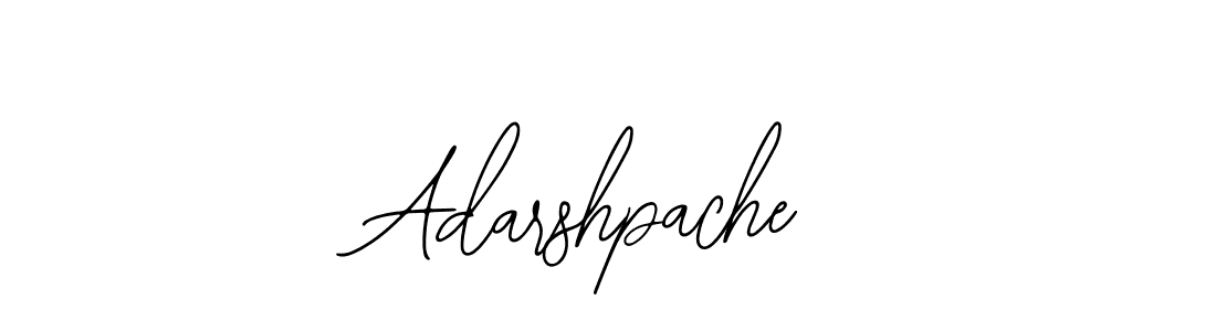 You should practise on your own different ways (Bearetta-2O07w) to write your name (Adarshpache) in signature. don't let someone else do it for you. Adarshpache signature style 12 images and pictures png