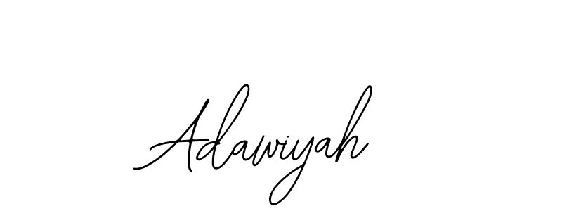 Also You can easily find your signature by using the search form. We will create Adawiyah name handwritten signature images for you free of cost using Bearetta-2O07w sign style. Adawiyah signature style 12 images and pictures png