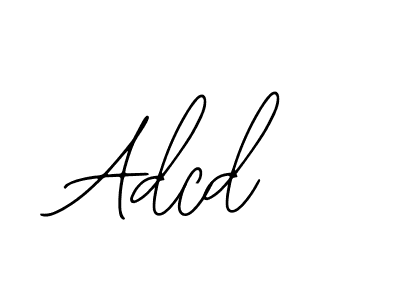 How to make Adcd name signature. Use Bearetta-2O07w style for creating short signs online. This is the latest handwritten sign. Adcd signature style 12 images and pictures png