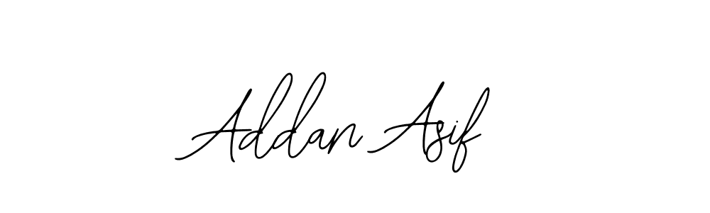 Addan Asif stylish signature style. Best Handwritten Sign (Bearetta-2O07w) for my name. Handwritten Signature Collection Ideas for my name Addan Asif. Addan Asif signature style 12 images and pictures png