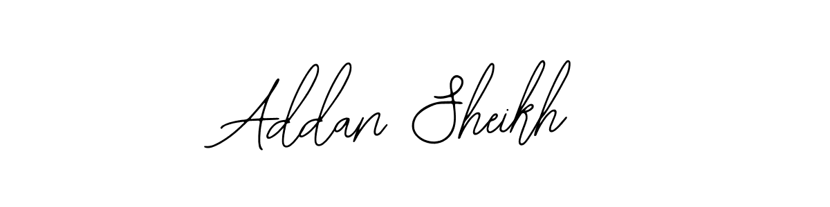 The best way (Bearetta-2O07w) to make a short signature is to pick only two or three words in your name. The name Addan Sheikh include a total of six letters. For converting this name. Addan Sheikh signature style 12 images and pictures png