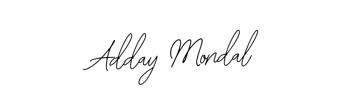 This is the best signature style for the Adday Mondal name. Also you like these signature font (Bearetta-2O07w). Mix name signature. Adday Mondal signature style 12 images and pictures png