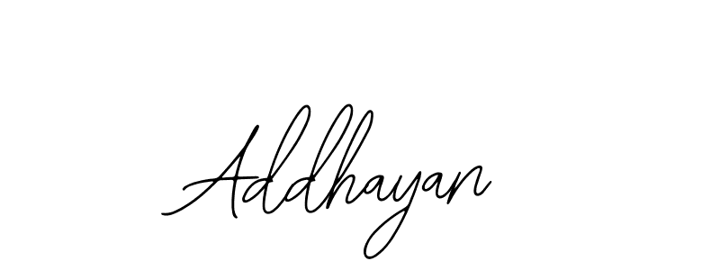 if you are searching for the best signature style for your name Addhayan. so please give up your signature search. here we have designed multiple signature styles  using Bearetta-2O07w. Addhayan signature style 12 images and pictures png