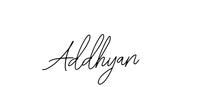 Create a beautiful signature design for name Addhyan. With this signature (Bearetta-2O07w) fonts, you can make a handwritten signature for free. Addhyan signature style 12 images and pictures png