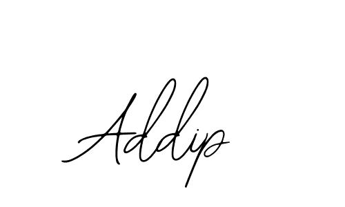 Addip stylish signature style. Best Handwritten Sign (Bearetta-2O07w) for my name. Handwritten Signature Collection Ideas for my name Addip. Addip signature style 12 images and pictures png