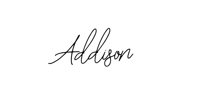 How to make Addison signature? Bearetta-2O07w is a professional autograph style. Create handwritten signature for Addison name. Addison signature style 12 images and pictures png