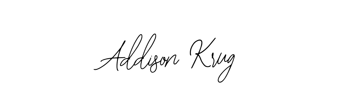 Make a beautiful signature design for name Addison Krug. With this signature (Bearetta-2O07w) style, you can create a handwritten signature for free. Addison Krug signature style 12 images and pictures png