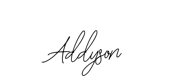 The best way (Bearetta-2O07w) to make a short signature is to pick only two or three words in your name. The name Addyson include a total of six letters. For converting this name. Addyson signature style 12 images and pictures png