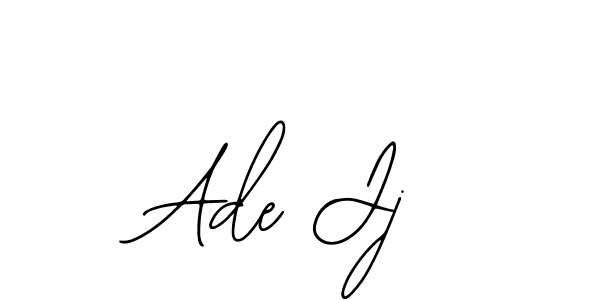 Make a beautiful signature design for name Ade Jj. Use this online signature maker to create a handwritten signature for free. Ade Jj signature style 12 images and pictures png
