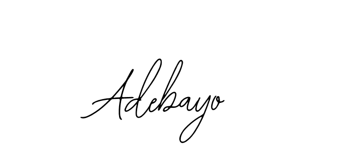 Make a beautiful signature design for name Adebayo. Use this online signature maker to create a handwritten signature for free. Adebayo signature style 12 images and pictures png