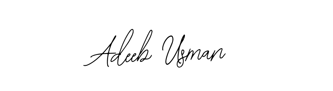 See photos of Adeeb Usman official signature by Spectra . Check more albums & portfolios. Read reviews & check more about Bearetta-2O07w font. Adeeb Usman signature style 12 images and pictures png