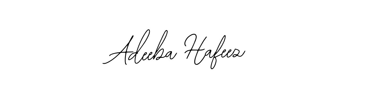 Also You can easily find your signature by using the search form. We will create Adeeba Hafeez name handwritten signature images for you free of cost using Bearetta-2O07w sign style. Adeeba Hafeez signature style 12 images and pictures png