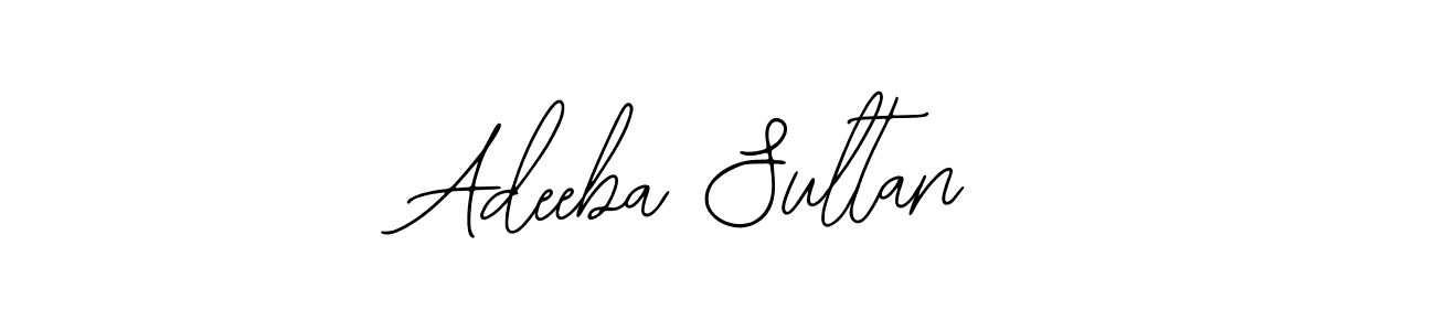 Bearetta-2O07w is a professional signature style that is perfect for those who want to add a touch of class to their signature. It is also a great choice for those who want to make their signature more unique. Get Adeeba Sultan name to fancy signature for free. Adeeba Sultan signature style 12 images and pictures png