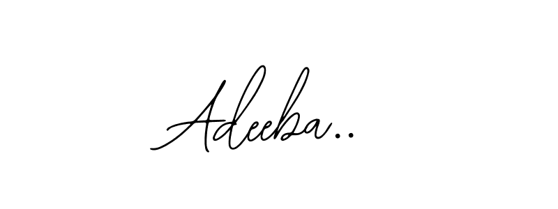 It looks lik you need a new signature style for name Adeeba... Design unique handwritten (Bearetta-2O07w) signature with our free signature maker in just a few clicks. Adeeba.. signature style 12 images and pictures png
