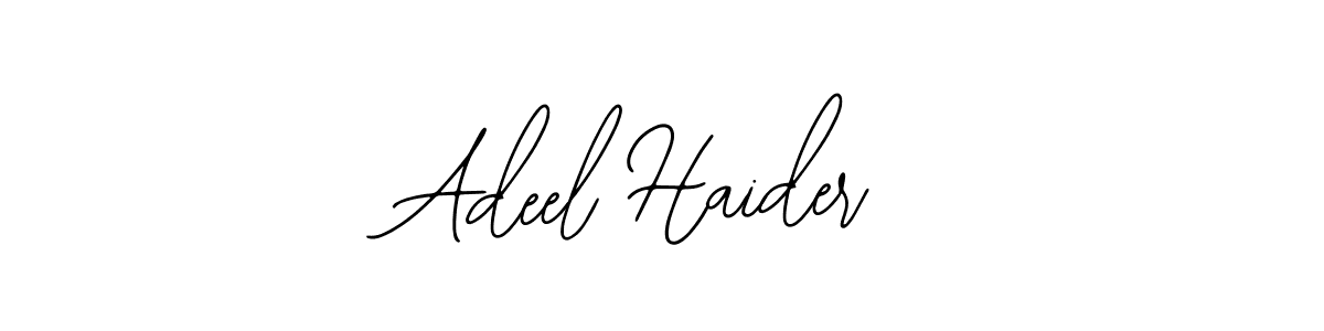 Make a beautiful signature design for name Adeel Haider. Use this online signature maker to create a handwritten signature for free. Adeel Haider signature style 12 images and pictures png