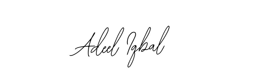 The best way (Bearetta-2O07w) to make a short signature is to pick only two or three words in your name. The name Adeel Iqbal include a total of six letters. For converting this name. Adeel Iqbal signature style 12 images and pictures png