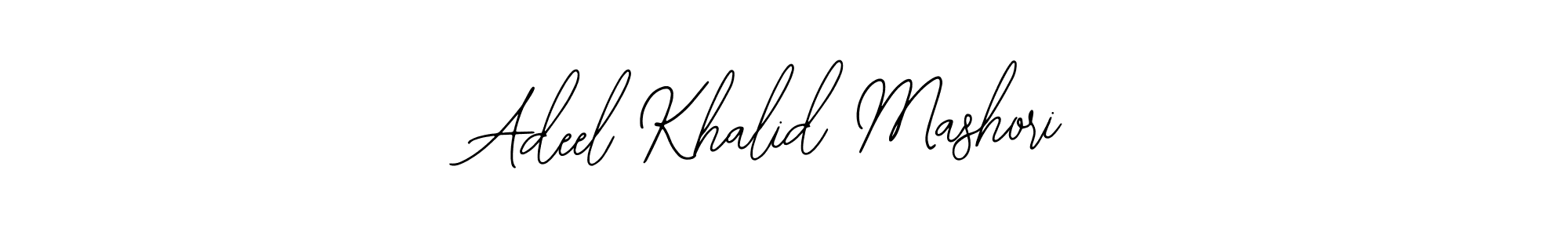 Also You can easily find your signature by using the search form. We will create Adeel Khalid Mashori name handwritten signature images for you free of cost using Bearetta-2O07w sign style. Adeel Khalid Mashori signature style 12 images and pictures png