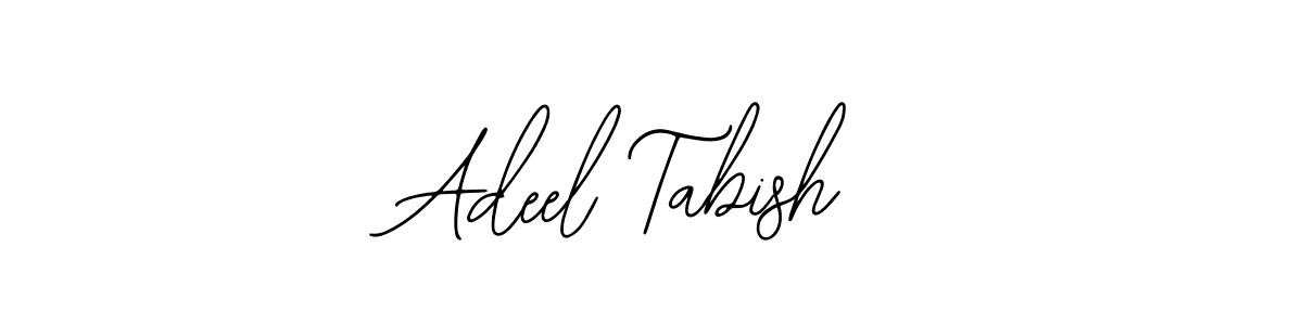 Also we have Adeel Tabish name is the best signature style. Create professional handwritten signature collection using Bearetta-2O07w autograph style. Adeel Tabish signature style 12 images and pictures png