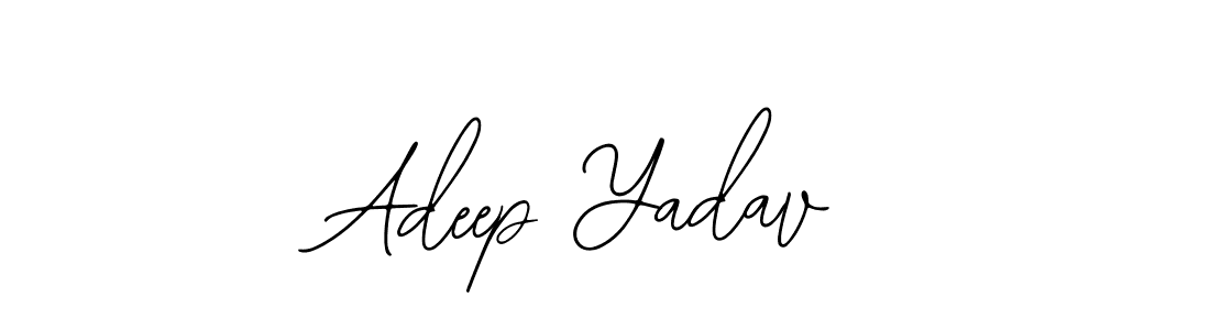 The best way (Bearetta-2O07w) to make a short signature is to pick only two or three words in your name. The name Adeep Yadav include a total of six letters. For converting this name. Adeep Yadav signature style 12 images and pictures png