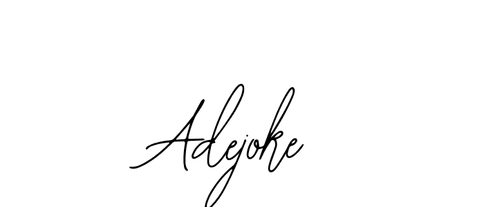 Bearetta-2O07w is a professional signature style that is perfect for those who want to add a touch of class to their signature. It is also a great choice for those who want to make their signature more unique. Get Adejoke name to fancy signature for free. Adejoke signature style 12 images and pictures png