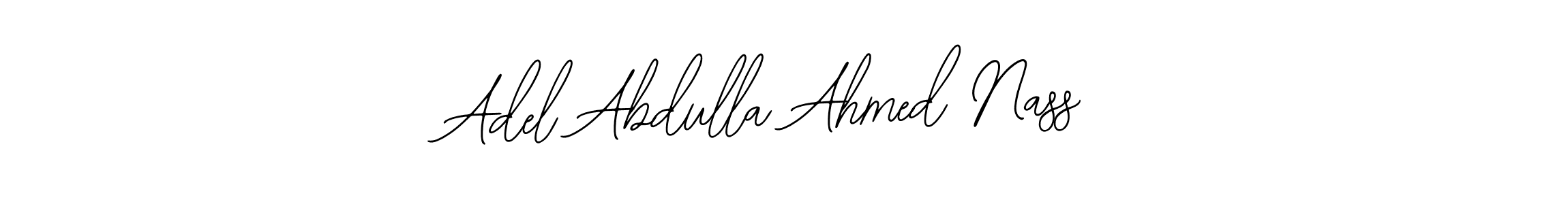 You should practise on your own different ways (Bearetta-2O07w) to write your name (Adel Abdulla Ahmed Nass) in signature. don't let someone else do it for you. Adel Abdulla Ahmed Nass signature style 12 images and pictures png