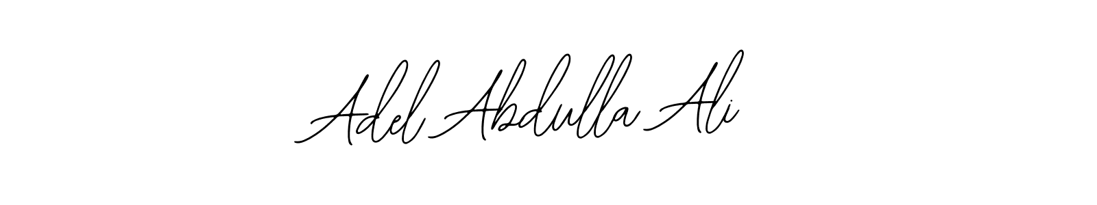 Make a beautiful signature design for name Adel Abdulla Ali. With this signature (Bearetta-2O07w) style, you can create a handwritten signature for free. Adel Abdulla Ali signature style 12 images and pictures png