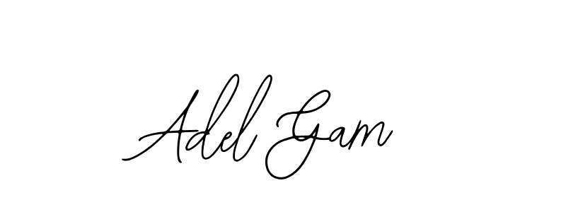 Bearetta-2O07w is a professional signature style that is perfect for those who want to add a touch of class to their signature. It is also a great choice for those who want to make their signature more unique. Get Adel Gam name to fancy signature for free. Adel Gam signature style 12 images and pictures png
