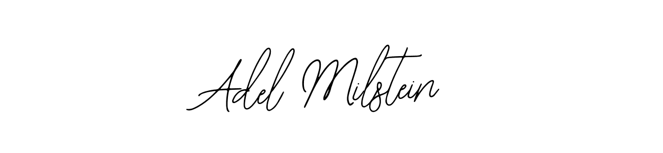 Make a short Adel Milstein signature style. Manage your documents anywhere anytime using Bearetta-2O07w. Create and add eSignatures, submit forms, share and send files easily. Adel Milstein signature style 12 images and pictures png