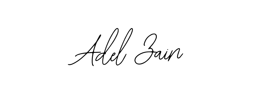Make a beautiful signature design for name Adel Zain. Use this online signature maker to create a handwritten signature for free. Adel Zain signature style 12 images and pictures png