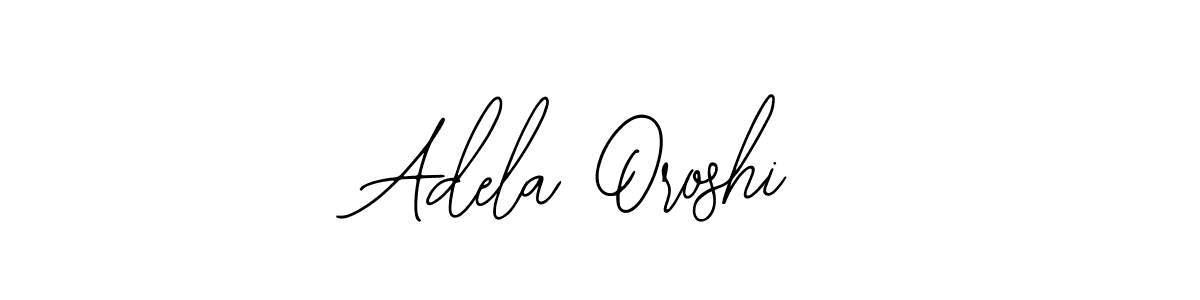 The best way (Bearetta-2O07w) to make a short signature is to pick only two or three words in your name. The name Adela Oroshi include a total of six letters. For converting this name. Adela Oroshi signature style 12 images and pictures png