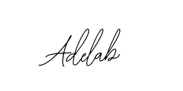 How to make Adelab name signature. Use Bearetta-2O07w style for creating short signs online. This is the latest handwritten sign. Adelab signature style 12 images and pictures png