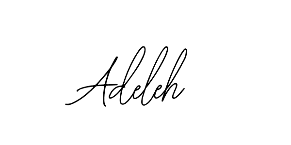 Use a signature maker to create a handwritten signature online. With this signature software, you can design (Bearetta-2O07w) your own signature for name Adeleh. Adeleh signature style 12 images and pictures png