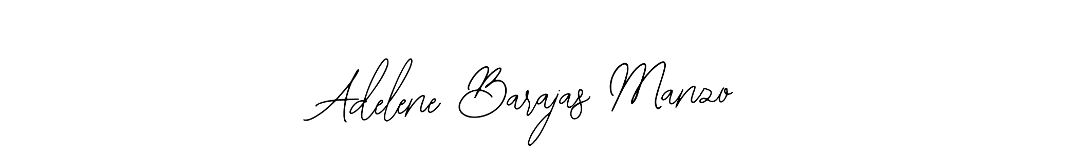 How to make Adelene Barajas Manzo name signature. Use Bearetta-2O07w style for creating short signs online. This is the latest handwritten sign. Adelene Barajas Manzo signature style 12 images and pictures png