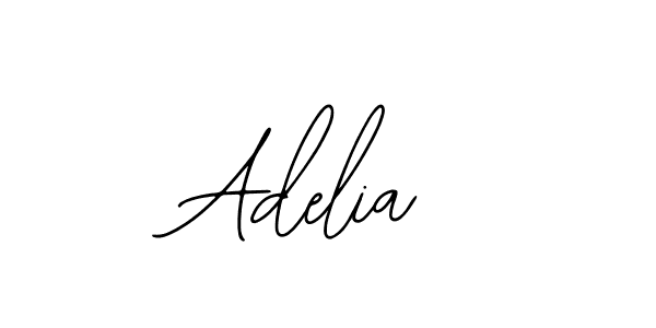 How to make Adelia name signature. Use Bearetta-2O07w style for creating short signs online. This is the latest handwritten sign. Adelia signature style 12 images and pictures png