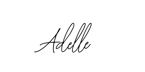 Design your own signature with our free online signature maker. With this signature software, you can create a handwritten (Bearetta-2O07w) signature for name Adelle. Adelle signature style 12 images and pictures png