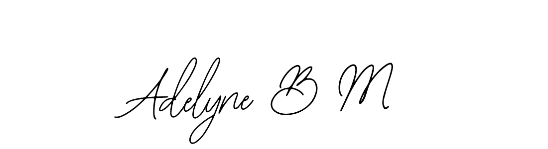 Similarly Bearetta-2O07w is the best handwritten signature design. Signature creator online .You can use it as an online autograph creator for name Adelyne B M. Adelyne B M signature style 12 images and pictures png