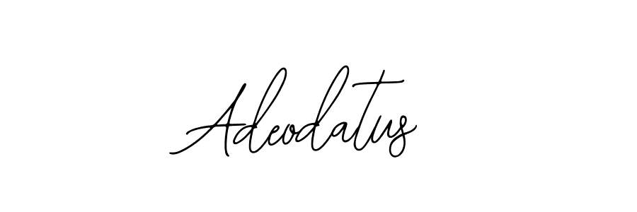 Use a signature maker to create a handwritten signature online. With this signature software, you can design (Bearetta-2O07w) your own signature for name Adeodatus. Adeodatus signature style 12 images and pictures png