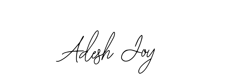 Also we have Adesh Joy name is the best signature style. Create professional handwritten signature collection using Bearetta-2O07w autograph style. Adesh Joy signature style 12 images and pictures png