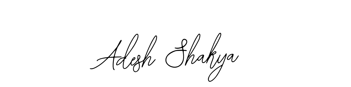 It looks lik you need a new signature style for name Adesh Shakya. Design unique handwritten (Bearetta-2O07w) signature with our free signature maker in just a few clicks. Adesh Shakya signature style 12 images and pictures png