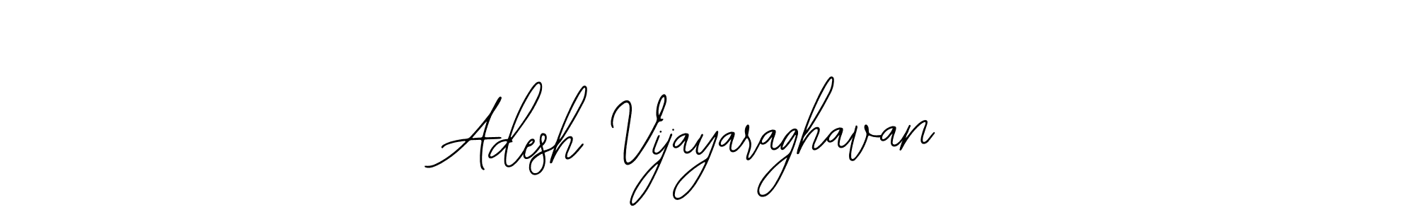 Create a beautiful signature design for name Adesh Vijayaraghavan. With this signature (Bearetta-2O07w) fonts, you can make a handwritten signature for free. Adesh Vijayaraghavan signature style 12 images and pictures png