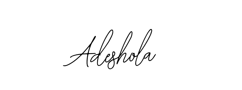 Also You can easily find your signature by using the search form. We will create Adeshola name handwritten signature images for you free of cost using Bearetta-2O07w sign style. Adeshola signature style 12 images and pictures png