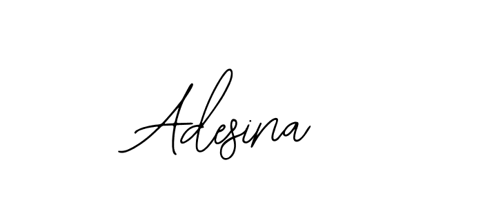 Use a signature maker to create a handwritten signature online. With this signature software, you can design (Bearetta-2O07w) your own signature for name Adesina. Adesina signature style 12 images and pictures png