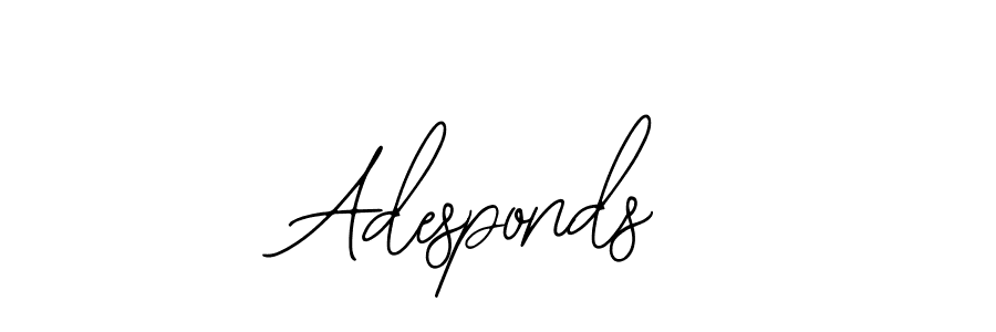Make a short Adesponds signature style. Manage your documents anywhere anytime using Bearetta-2O07w. Create and add eSignatures, submit forms, share and send files easily. Adesponds signature style 12 images and pictures png