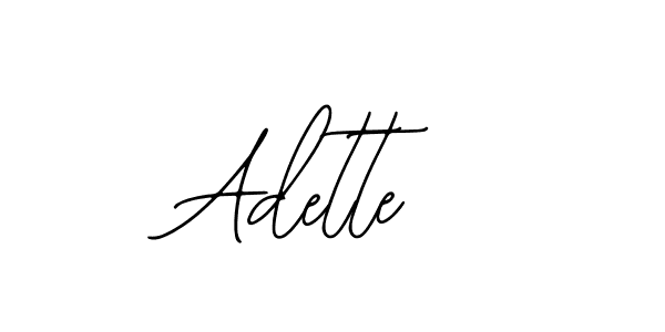 How to make Adette signature? Bearetta-2O07w is a professional autograph style. Create handwritten signature for Adette name. Adette signature style 12 images and pictures png