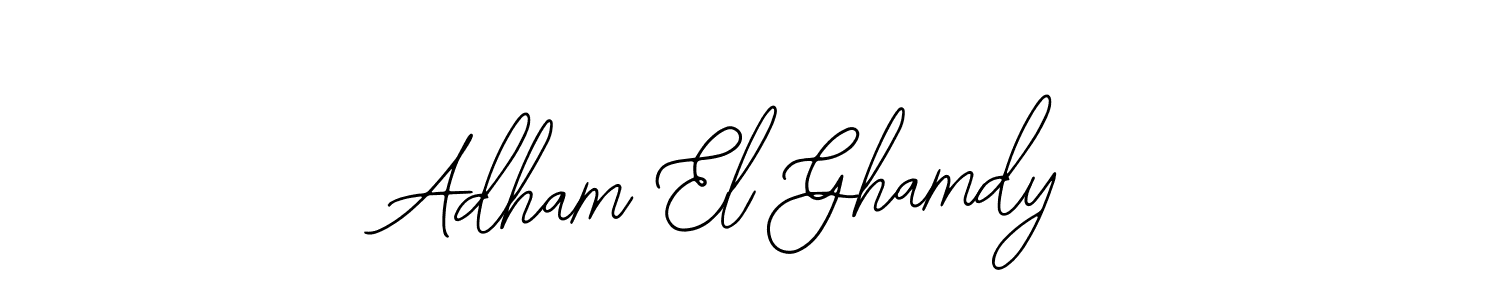 Make a beautiful signature design for name Adham El Ghamdy. Use this online signature maker to create a handwritten signature for free. Adham El Ghamdy signature style 12 images and pictures png