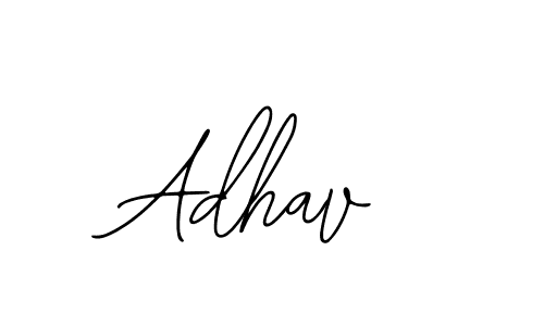 Make a beautiful signature design for name Adhav. With this signature (Bearetta-2O07w) style, you can create a handwritten signature for free. Adhav signature style 12 images and pictures png