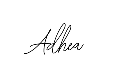 How to make Adhea name signature. Use Bearetta-2O07w style for creating short signs online. This is the latest handwritten sign. Adhea signature style 12 images and pictures png