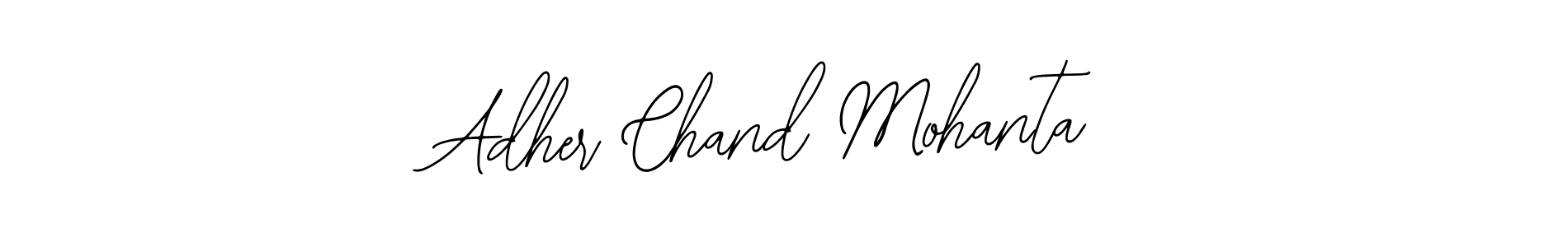 Also we have Adher Chand Mohanta name is the best signature style. Create professional handwritten signature collection using Bearetta-2O07w autograph style. Adher Chand Mohanta signature style 12 images and pictures png